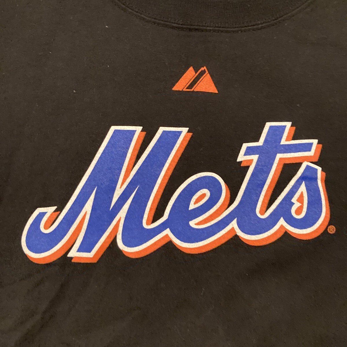 デッド 2000年 Majestic MLB NY METS Tシャツ L 黒 s-l400.jpg