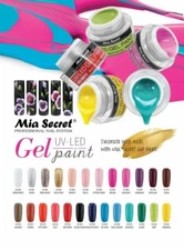 Mia Secret Nail Professional Gel UV LED Paint 28 Color available Pick Your Color