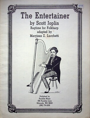 THE ENTERTAINER BY SCOTT JOPLIN RAGTIME FOR FOLKHARP
