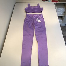 Greenfit Sports Women  s Passion Leggings Set Purple One Size