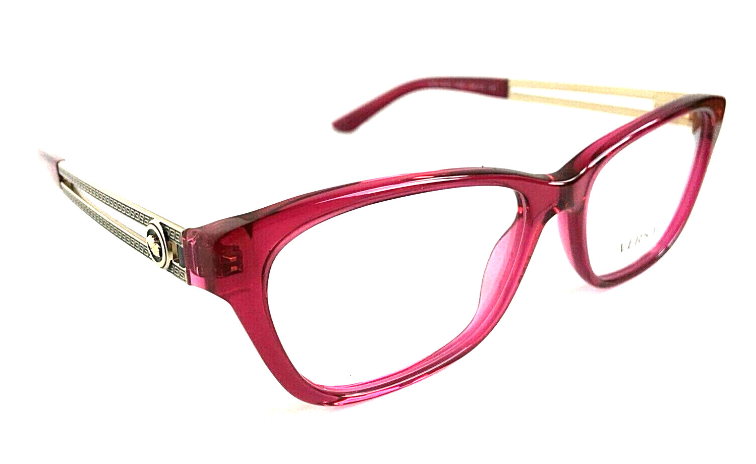Authentic Versace Mod. 3220 5097 Violet 54mm Cat Eye Women's Eyeglasses Frame thumbnail 11