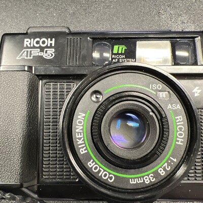 Ricoh AF-5 35mm Film Camera Point & Shoot 38mm - Parts | eBay