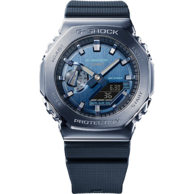 CASIO G-SHOCK GM-2100N-2AJF BLUE Metal Case Analog Digital