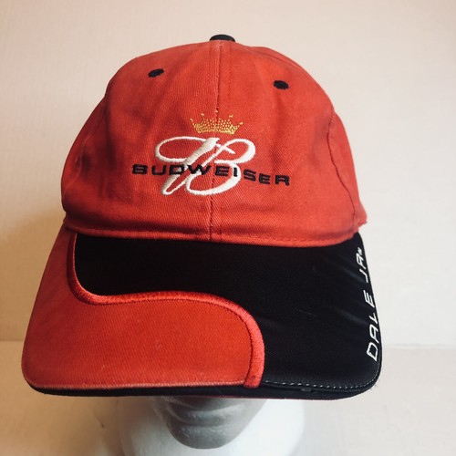 Cappello Nascar Budweiser Dale Earnhardt Jr. Cappello Regolabile Strapback Cerchio Vincitori - Foto 2 di 10