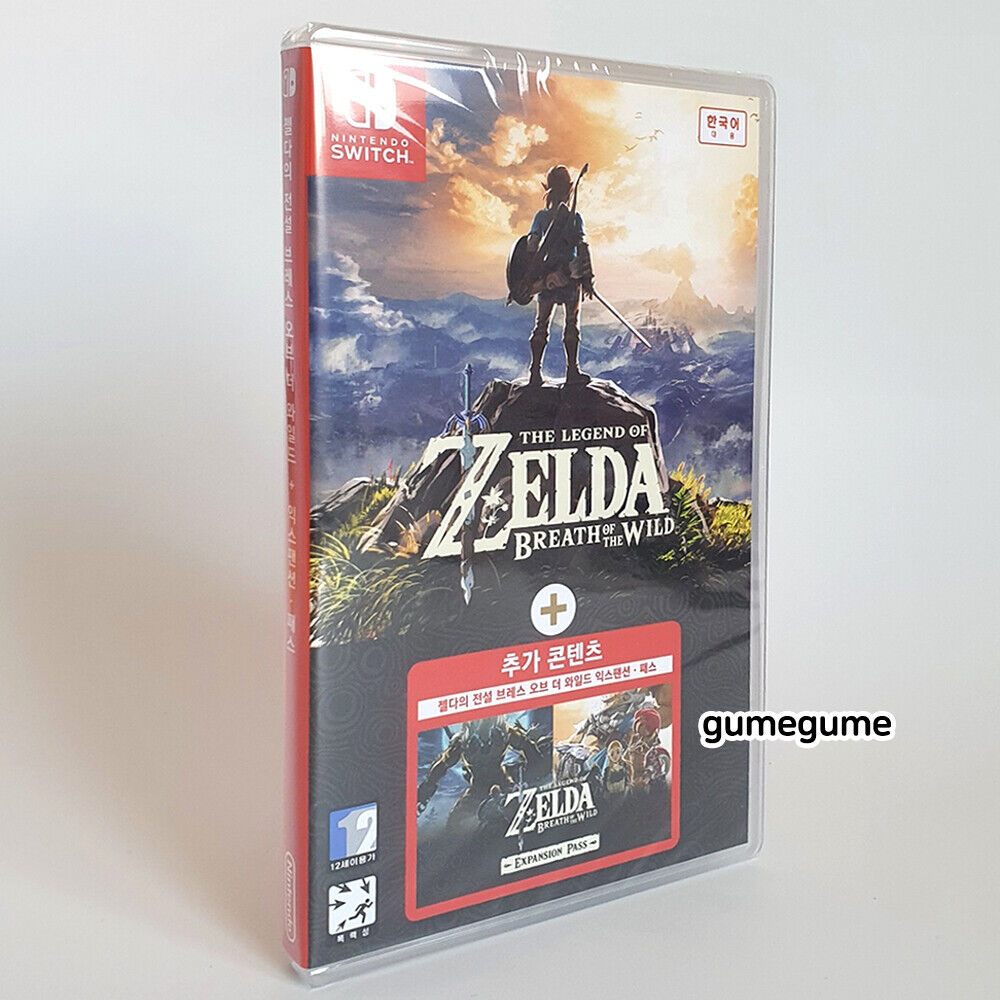 The Legend of Zelda Breath of the Wild + Expansion Pass [Korean