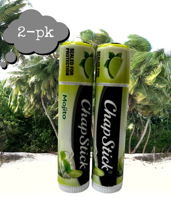 CHAPSTICK MOJITO Flavor Lip Balm Lot of 2 New & Sealed HTF