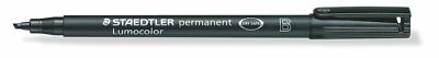 LUMOCOLOR 314-9 - UNIVERSALSTIFT - PERMANENT - B - SCHWARZ - STAEDTLER # NEU OVP