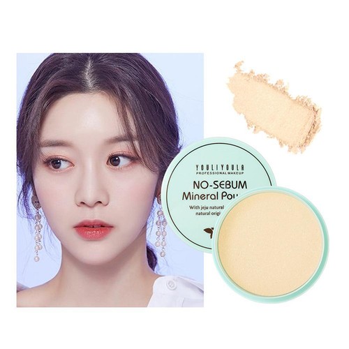 Oil Control Fixing Powder Waterproof Sweat Resistant Resistant✨y Makeup E5O6 - Picture 3 of 16