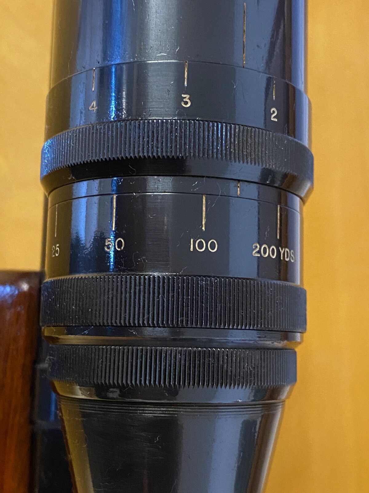 ProgramerUnertl 200 24X VintageWith Posa Mounts 61462 2"Objective W