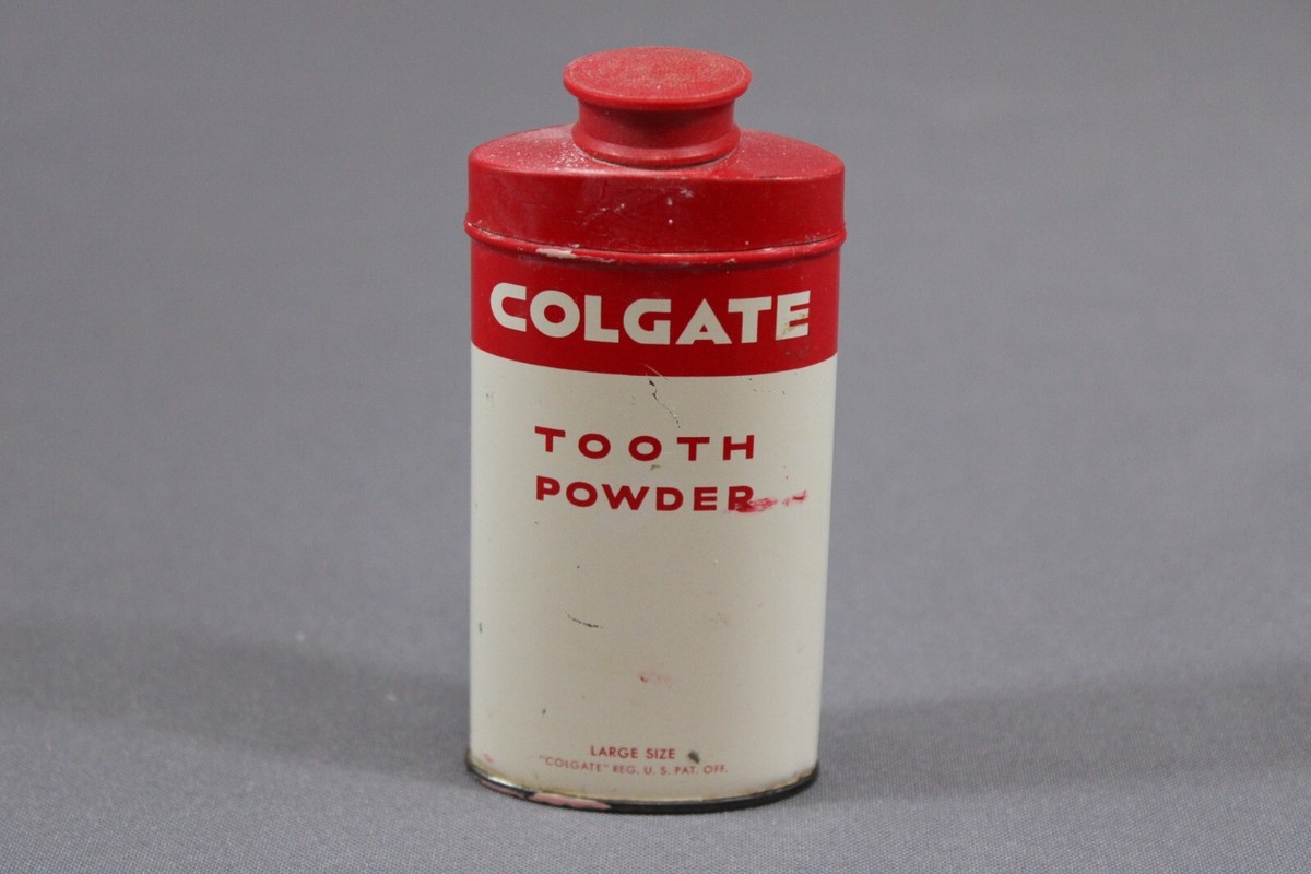 Colgate Toothpowder Large Size 2 Oz 40's-50's | eBay