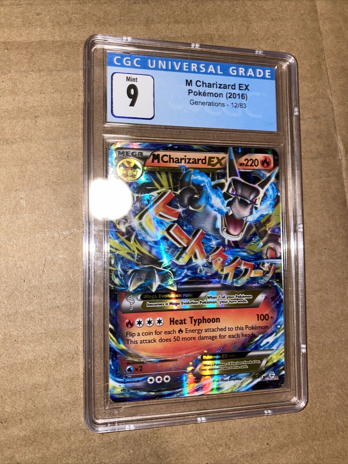  Pokemon - Mega M Charizard-EX (12/83) - Generations - Holo :  Toys & Games