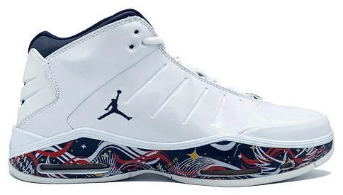 Jordan Pure Pressure White Midnight Navy