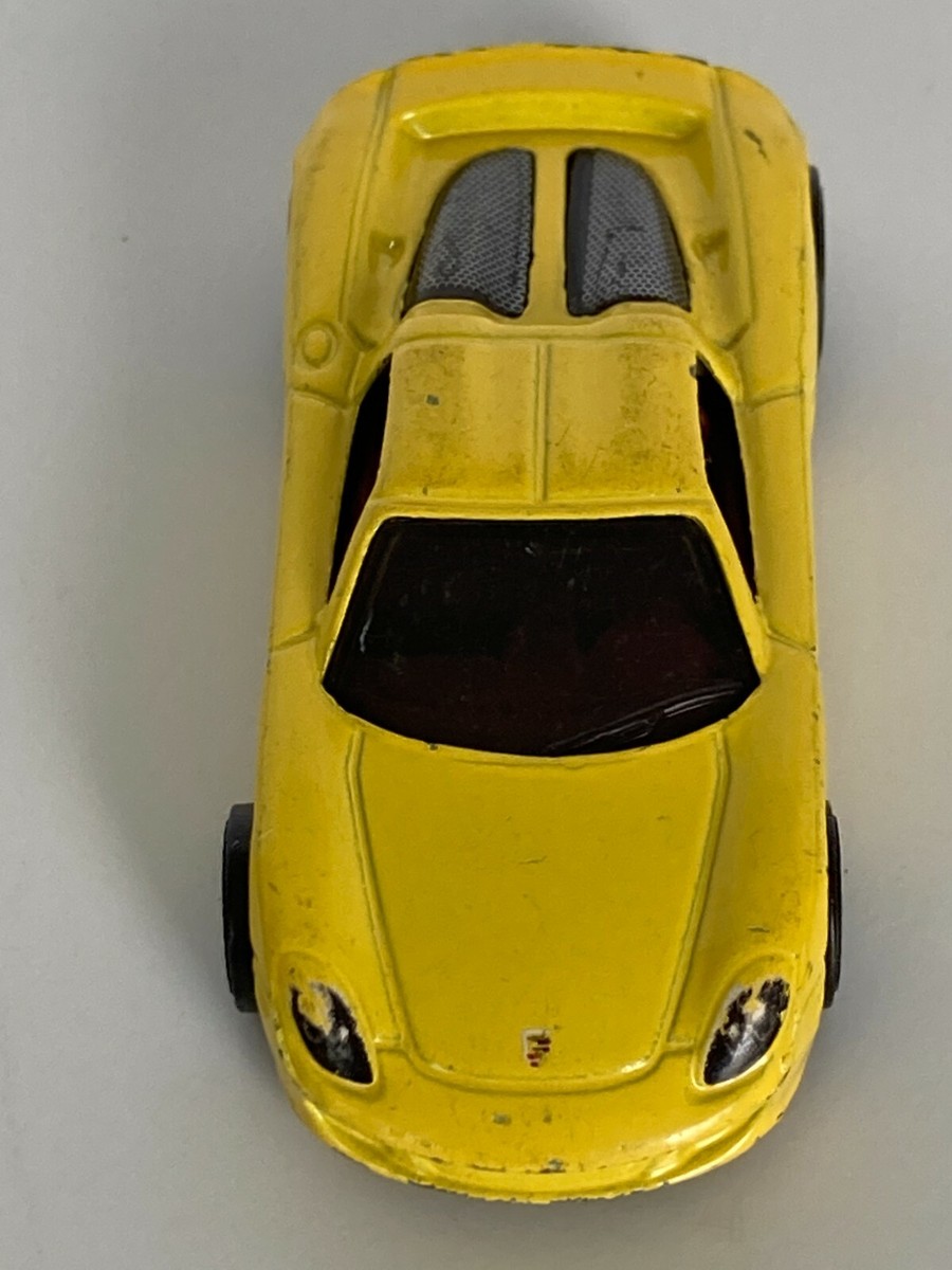 Hot Wheels Porsche Carrera GT Yellow Sports Red Tinted