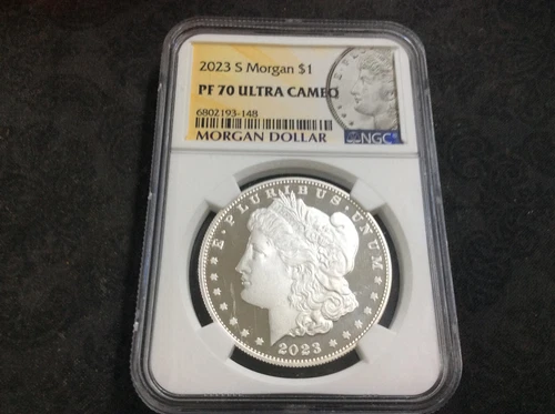 2023 S Morgan Silver Dollar NGC PF 70 Ultra Cameo