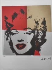 Andy Warhol Signed - Marilyn Monroe - Certificate Leo Castelli