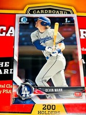 2018 Bowman Draft - Chrome Devin Mann #BDC-15 (RC)
