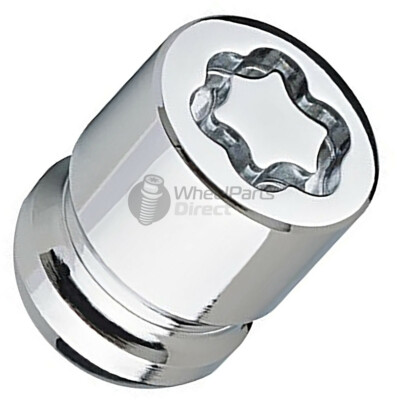 Tuner Silver Locking Wheel Nuts 12x1.5 Bolts Tapered For