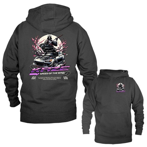 Sudadera con capucha Samurai Car Importado Afinada Personalizada JDM Coche Deportivo - Imagen 4 de 10