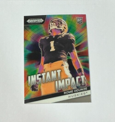 2024 Panini Prizm Draft Picks INSTANT IMPACT ROME ODUNZE RC | eBay