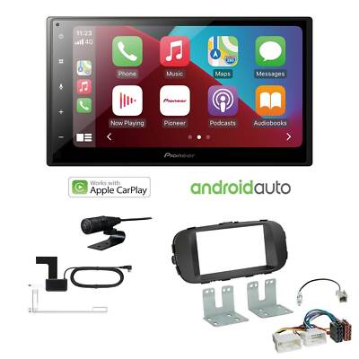 Pioneer Radio Android Apple CarPlay DAB für KIA Soul II matt schwarz ab 2014