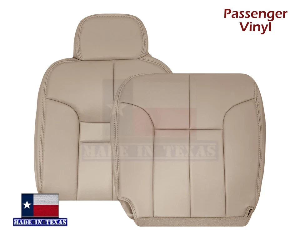 1994 - 1997 For Dodge Ram Laramie SLT 1500 2500 3500 Left Right Seat Covers Tan - Image 3 of 4