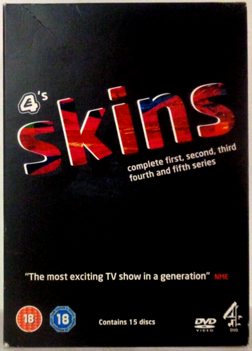 Skins Drama Series 1 2 3 4 & 5 DVD Box Set Region 2 Very Good Condition - Picture 2 of 4
