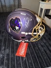 Ray Lewis Signed Baltimore Ravens Authentic Full Size Helmet Alternate Beckett