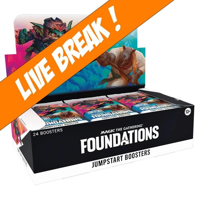 [ Live Break ] Magic: The Gathering Foundations - Jumpstart Booster Display