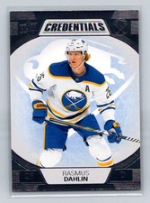 2022-23 Upper Deck Credentials #11 Rasmus Dahlin Buffalo Sabres
