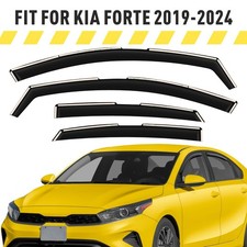 Side Window Deflectors Rain Guards for 2019-2024 Kia Forte