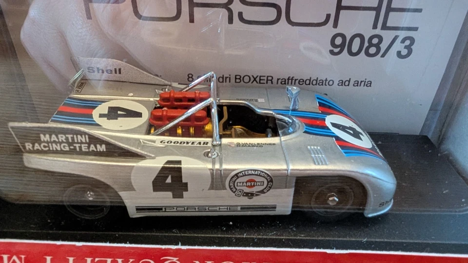 BEST MODEL 1/43 PORSCHE 908/3 NURBURGRING 1971 MARTINI - Photo 3/4
