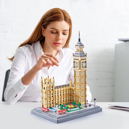 Bloques de construcción modelo arquitectónico Big Ben - 6473 piezas para adolescentes y adultos - Imagen 5 de 10