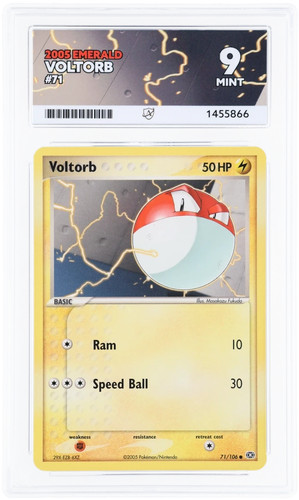 Voltorb graded ACE 9 for sale on eBay