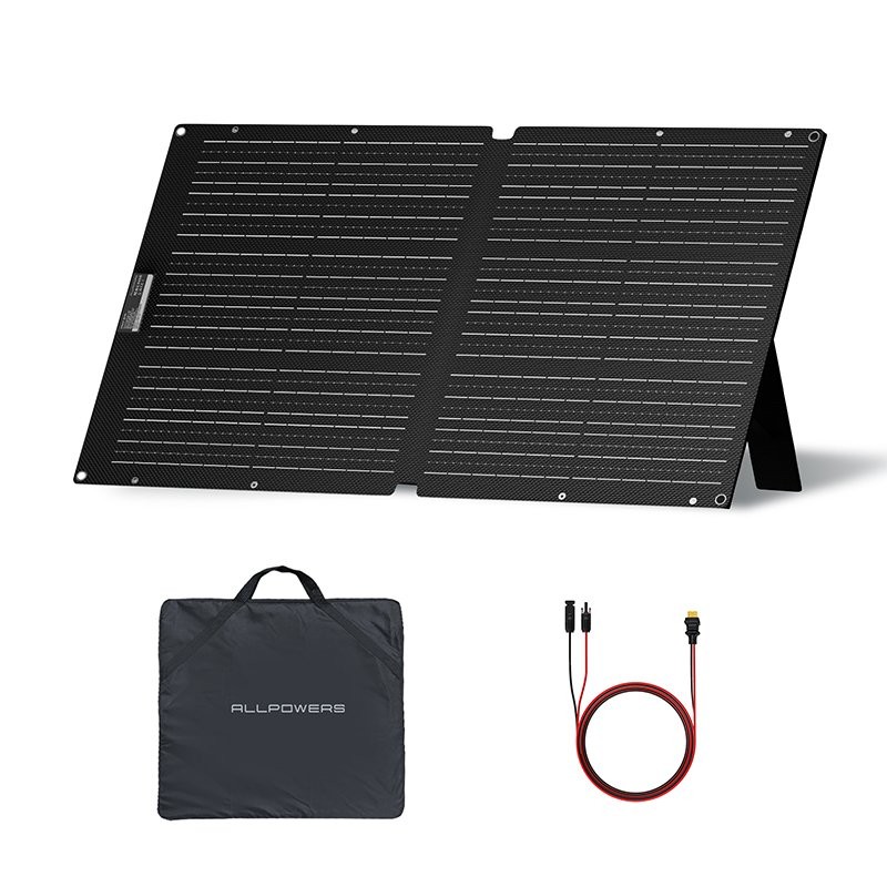 ALLPOWERS SOLAX 100W 200W Foldable Solar Panel Portable Solar Charger Camp Trip
