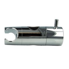 tecuro DESIGN Brausehalter f&uuml;r Wandstange &Oslash; 18/20/22 & 25 mm KS - glanzverchromt