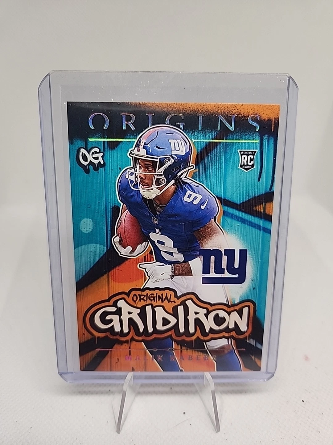 Malik Nabers Panini Origins Original Gridiron #9 Base