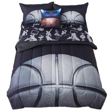Basketball Comforter Set Full Size Sports Bedding Sets for Boys Teens 6 Piece...