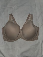 Wacoal Beige Retro Chic Seamless Underwire Contour Bra 853186 Sz 38DDD Nude