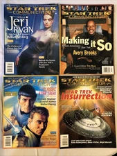 1998 Star Trek Communicator Mag Lot of 31 Used & New Sealed ~ Seven of Nine Borg