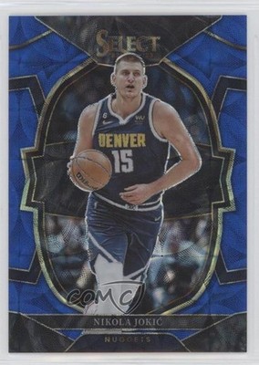 2022-23 Panini Select Concourse Blue Scope Prizm 66/249 Nikola Jokic #1 17tq