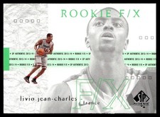 2013-14 SP Authentic 2001-02 Rookie Livio Jean-Charles Rookie College Card #94