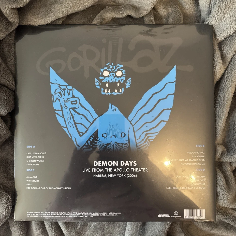 Gorillaz Demon Days Live from the Apollo Theater - Moon Safari Vinyl RSD 2025 - Image 2 of 2