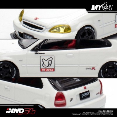Inno64 1/64 Honda Civic Type R [EK9] TDE 2025 Thailand