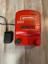 Speedrite 1000 Electric Fence Energizer 12V Battery Charger Tru-Test Datamars