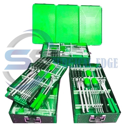 Spine Pedicle Screw Instruments Set for Lumbar Fixation Spine Orthopedic Surgery - Picture 2 of 2
