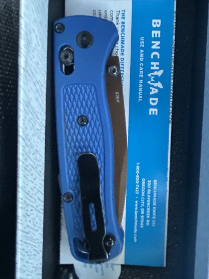 Nuevo Cuchillo Barrage 583SBK Hecho en Banco Negro Hoja Dentada Tanto 154CM NUEVO EN CAJA Foto 2 de 4