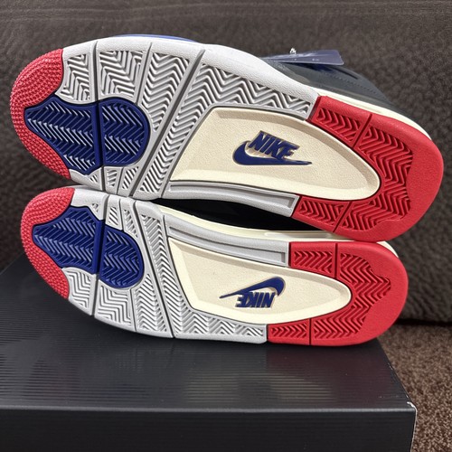 Talla 9 - Air Jordan 4 Retro Raro Air - Letras Blancas (NUEVO) - Imagen 7 de 8