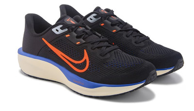 NEW Nike Quest 6 Men's Running Shoes Black Crimson Blue Size 14