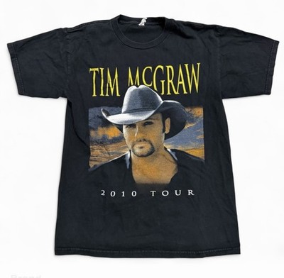 Tim McGraw 2010 Tour T-Shirt Small Alstyle Vintage Country Music Tee