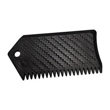 Surfboard Wax Comb with Keychain Hole Portable Surf Board Wax Scraper Cleaning